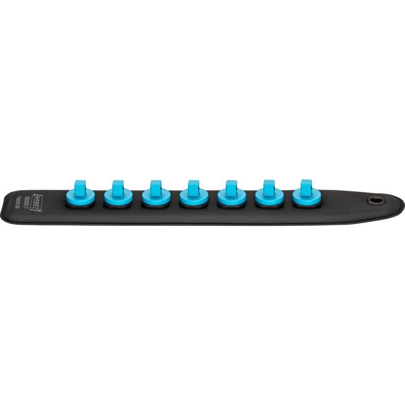 Hazet 850SR-7 Plastic SmartRail with 7 Slots, 1/4" Square Drive, Empty