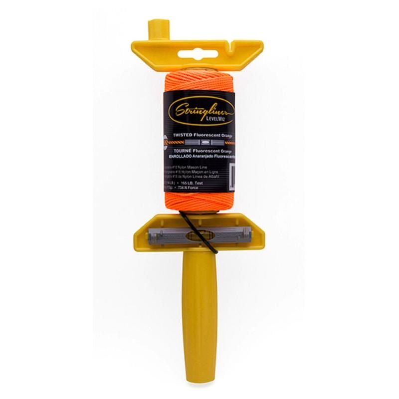 US Tape 24106 Stringliner LevelWiz Reloadable Masons Line Reels 270 Feet
