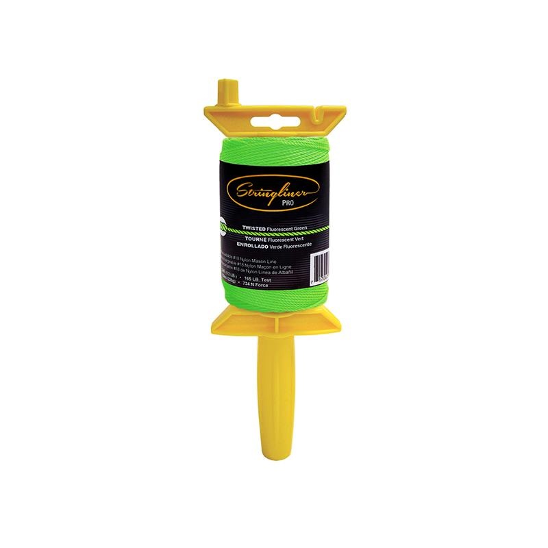 US Tape 25415 Stringliner Pro Twisted Fluorescent Green 540 ft