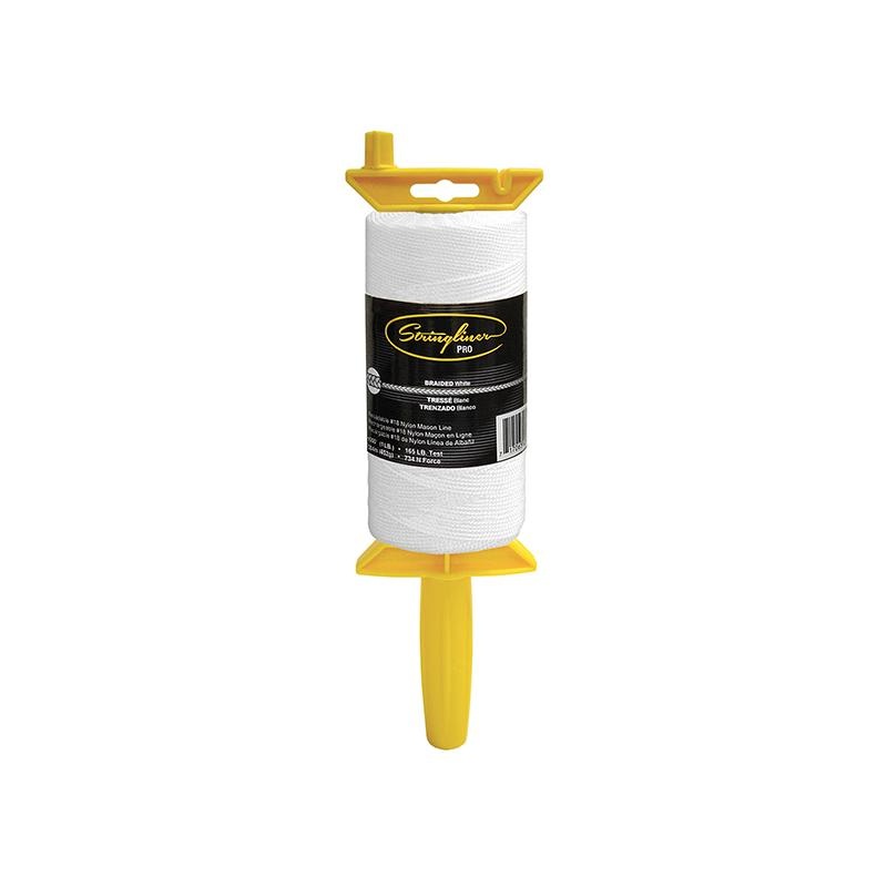 US Tape 25753 Stringliner Pro Masons Line Reels White 1000 Feet