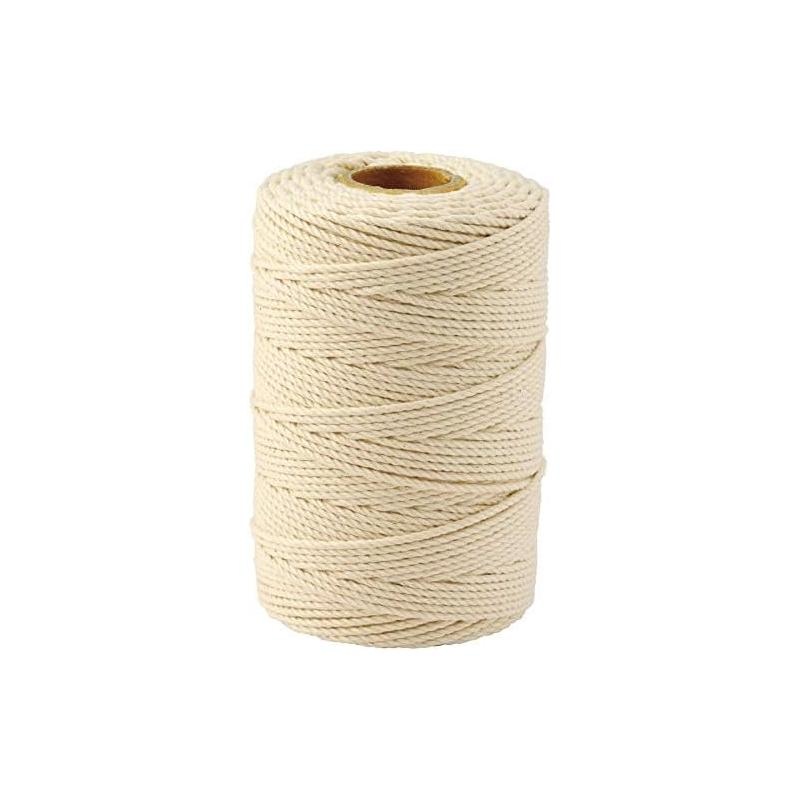 US Tape 12493 Cotton Replacement Roll Twisted Cotton Line-White 540 Feet