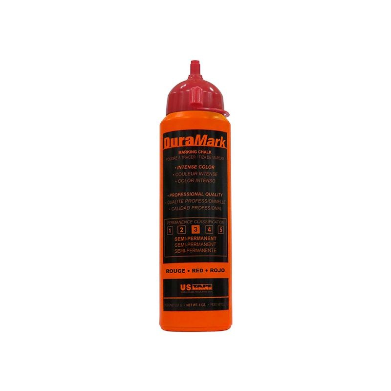 US Tape 76208 DuraMark Chalk 8 oz. Red Chalk