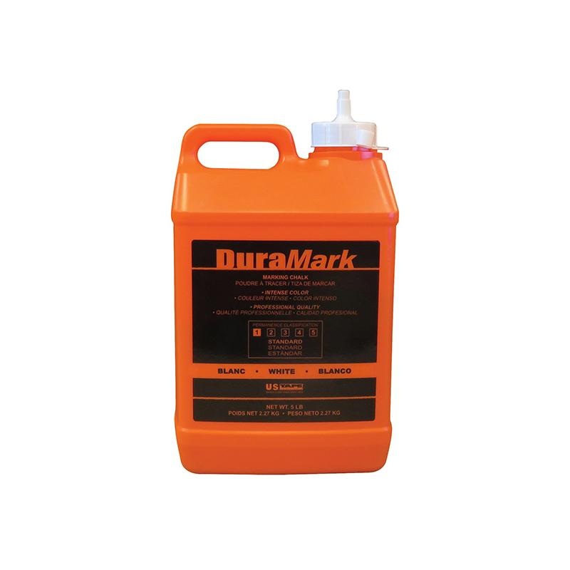 US Tape 76480 DuraMark Chalk 5 lb. White Chalk
