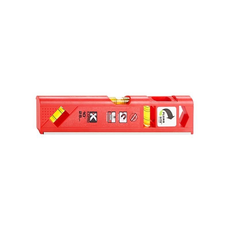 Kapro 929 Toolbox Level w/Plumb Site, magnetic 10 Inch