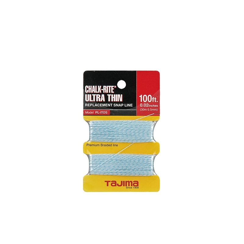 Tajima PL-ITOS Chalk-Rite Ultra-Thin braided line, 0.5 mm x 30m / 100 ft.