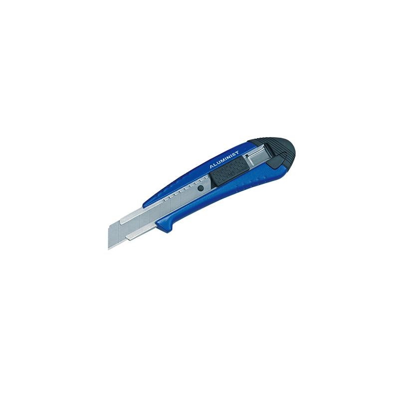 Tajima Tools AC-500B [L] Heavy Duty Aluminist, Auto lock Blade Lock, 3 x Endura-Blade, Blue