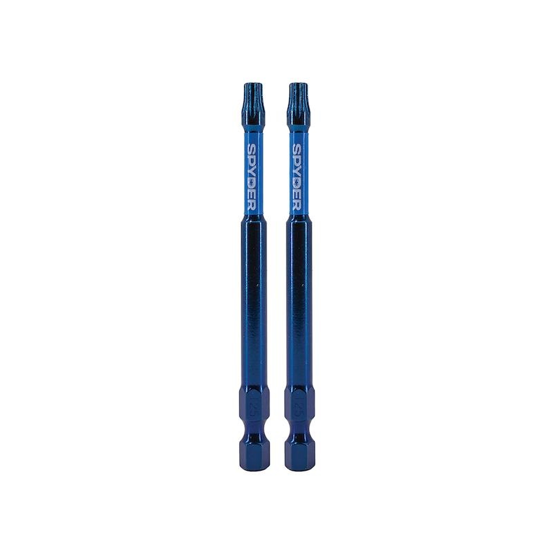 Spyder 19059 TORX 1/4-in x 3-1/2-in T25 Impact Driver Bit 2 Piece
