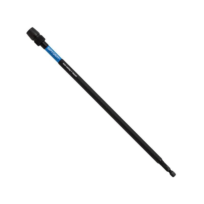 Spyder 19083 Impact Bit Extension 1/4-in x 12-in Quick Change Bit Holder