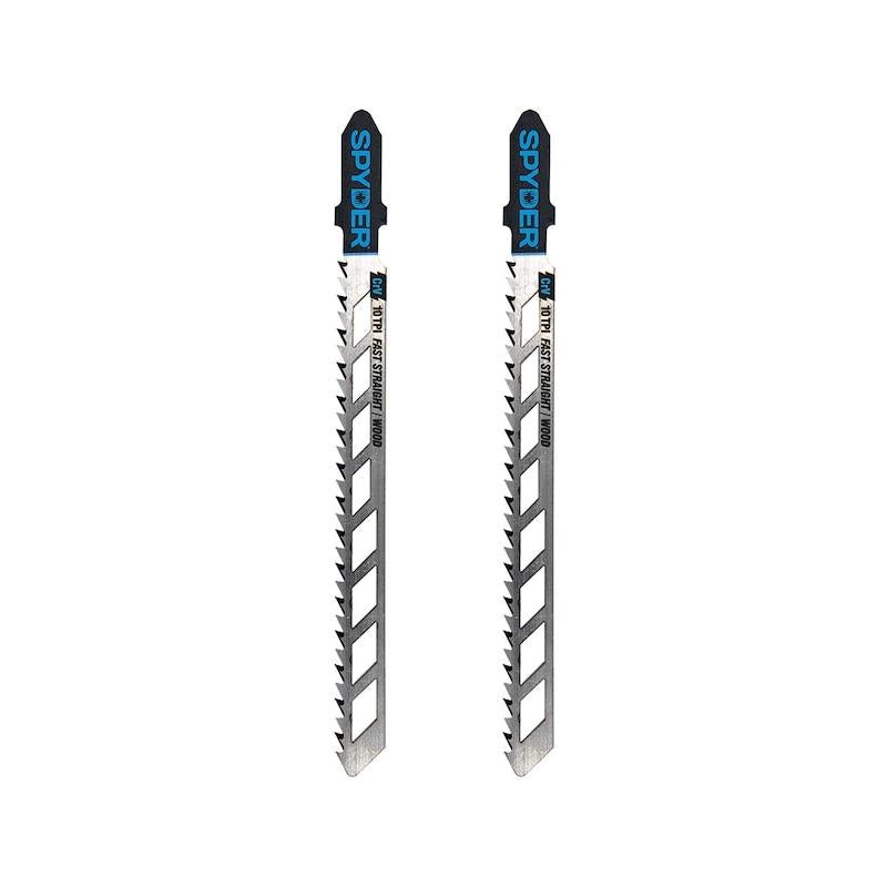 Spyder 300101 Skeleton 4-in 10 TPI T-shank Chrome/Vanadium Blade 2Pc