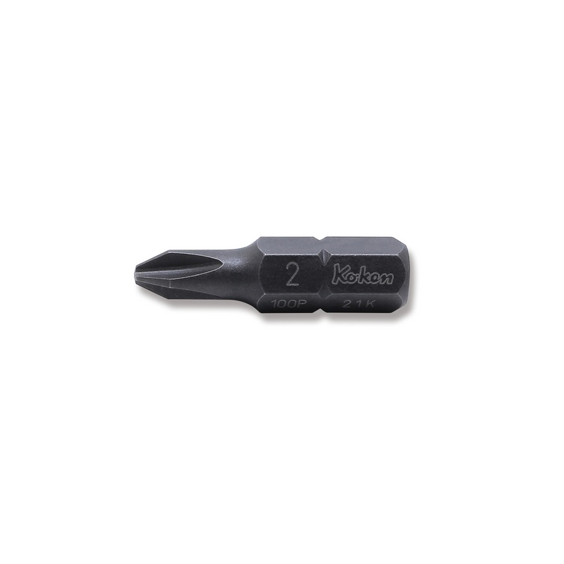 Ko-Ken 100P.32-2 5/16 Hex Dr. Bit PH2 Length 32mm