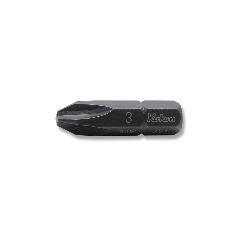 Ko-Ken 100P.32-3 5/16 Hex Dr. Bit PH3 Length 32MM