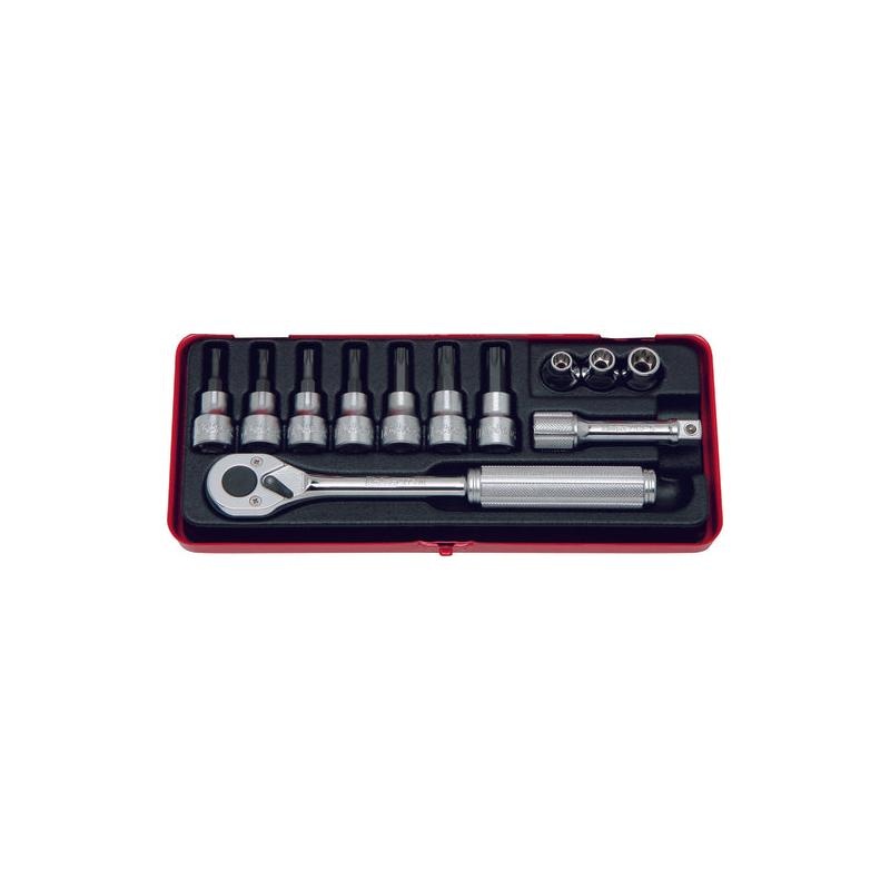 Ko-Ken 3244 3/8" Sq. Drive, Socket Set 12 Pcs