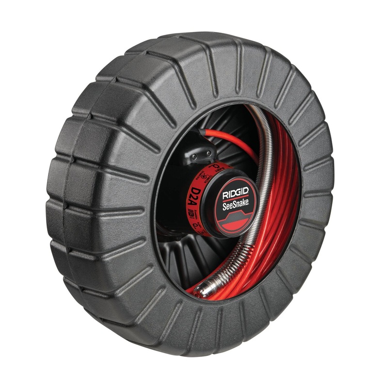 Ridgid 70758 SeeSnake D2A Drum (200' / 61 m) with Self-Leveling Camera powered with TruSense