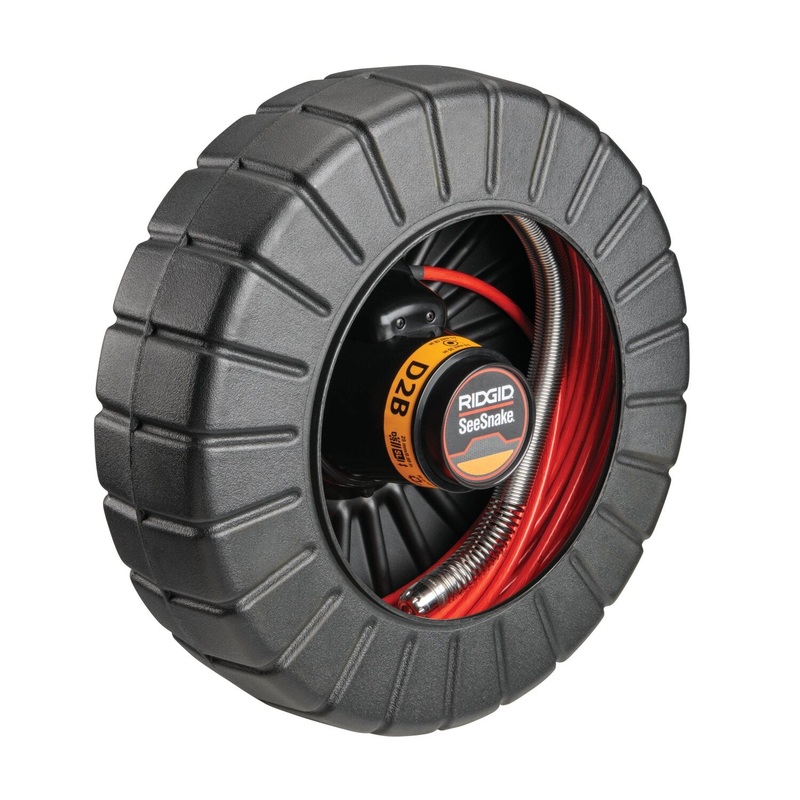 Ridgid 70763 SeeSnake D2B Drum (165' / 50 m) with Self-Leveling Camera powered with TruSense