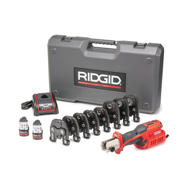 Ridgid 73688 RP 241 Press Tool + RLS Jaws Kit CASE ONLY