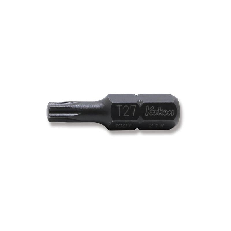 Ko-Ken 100T.32-T27 5/16 Hex Dr. Bit TORX T27 Length 32mm