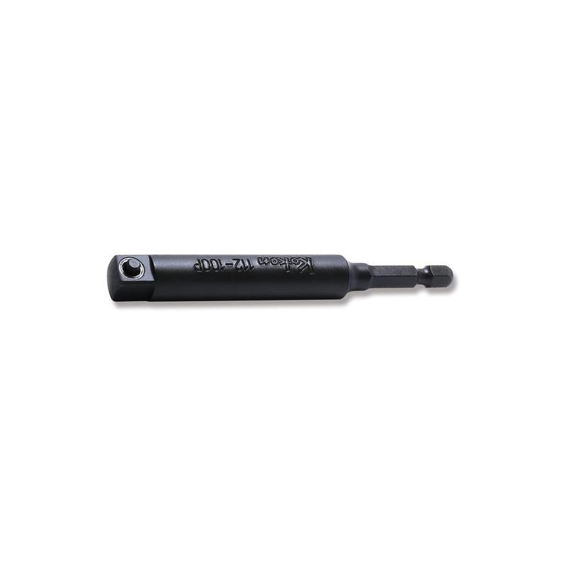 Ko-Ken 112-100P 1/4 Inch Hex Drive Adaptors 3/8 Square Length 100mm Pin type