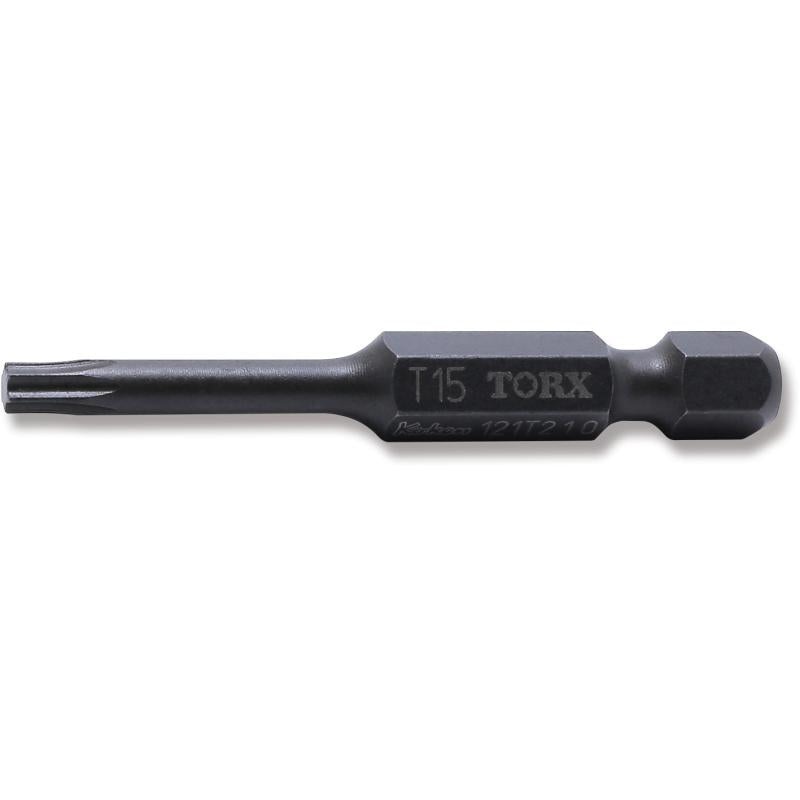Ko-Ken 121T.50-T15 1/4 Inch Hex Dr. Bit TORX T15 Length 50 mm
