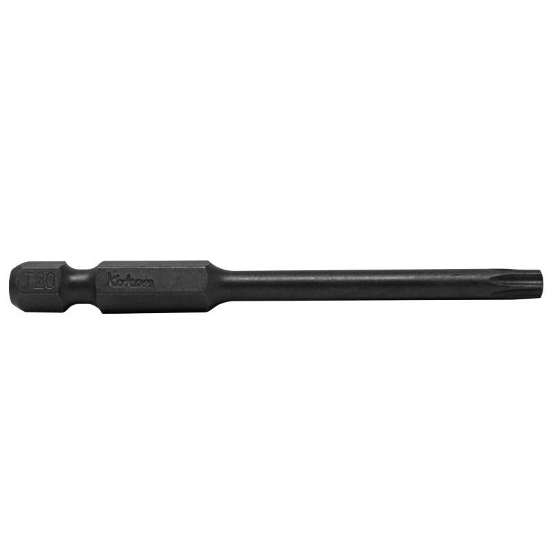 Ko-Ken 121T.70-T20 1/4 In Hex Dr. Bit TORX T20 Length 70 mm