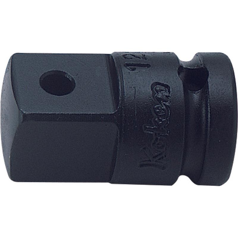 Ko-Ken 12233A-P 1/4 Inch Sq. Dr. Adaptor 3/8 Inch Square Length 22 mm Pin Type