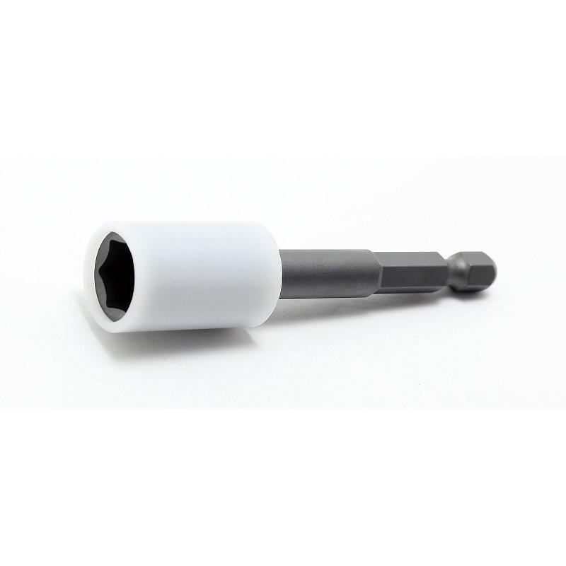 Ko-Ken 113.100-8SV Nut Setter With Plastic Protector 8 MM 6 Point 100 MM Turnable POM Cover 1/4 Hex Drive