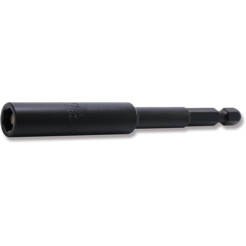 Ko-Ken 115G.100-7 1/4 Inch Hex Dr. Nut Setter 7 mm 6 point Length 100 mm Slide Magnet