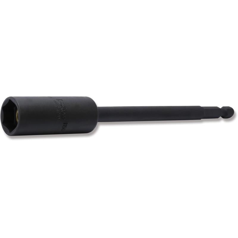 Ko-Ken 115G.150-13 1/4 Inch Hex Dr. Nut Setter 13 mm 6 point Length 150 mm Slide Magnet