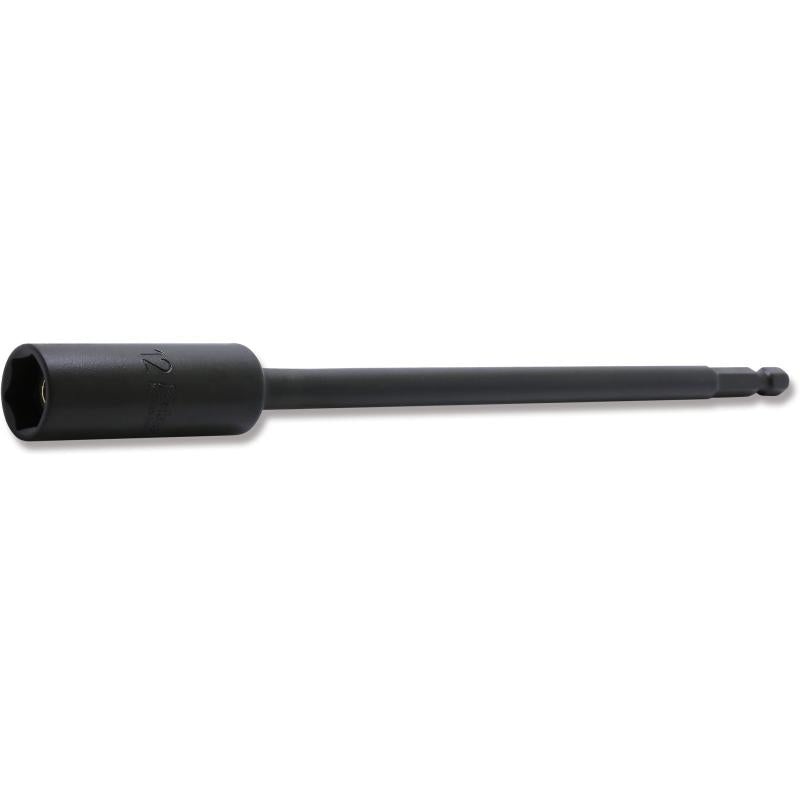 Ko-Ken 115G.200-12 1/4 Inch Hex Dr. Nut Setter 12 mm 6 point Length 200 mm Slide Magnet