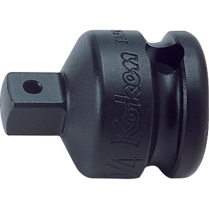 Ko-Ken 13322A-P Adaptor 1/4 Square 27 MM Pin Type 3/8 Sq. Drive