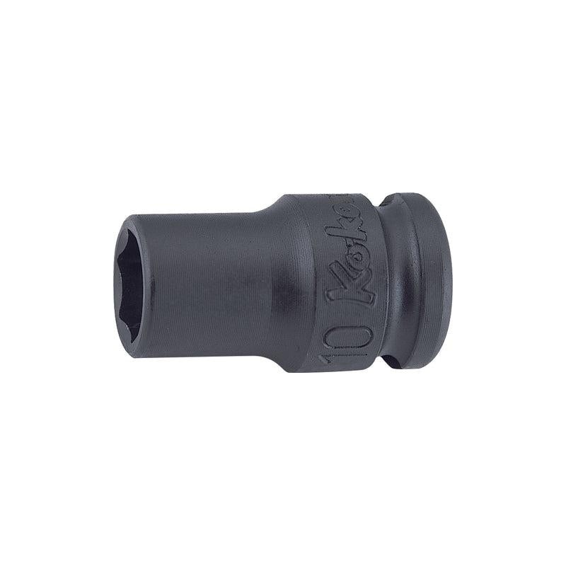 Ko-Ken 13401M-13 3/8 Sq. Dr. Socket 13mm 6 point Length 32mm Thin walled