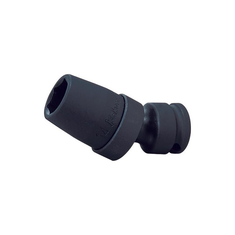 Ko-Ken 13440A-1/2 Universal Socket 1/2 Inch 6 Point 57 MM 3/8 Sq. Drive