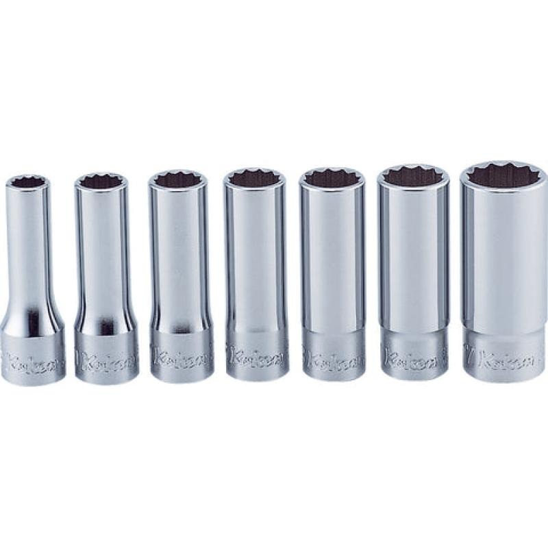 Ko-Ken 3215A Socket set 12 Point 7 pieces 3/8 Sq. Drive