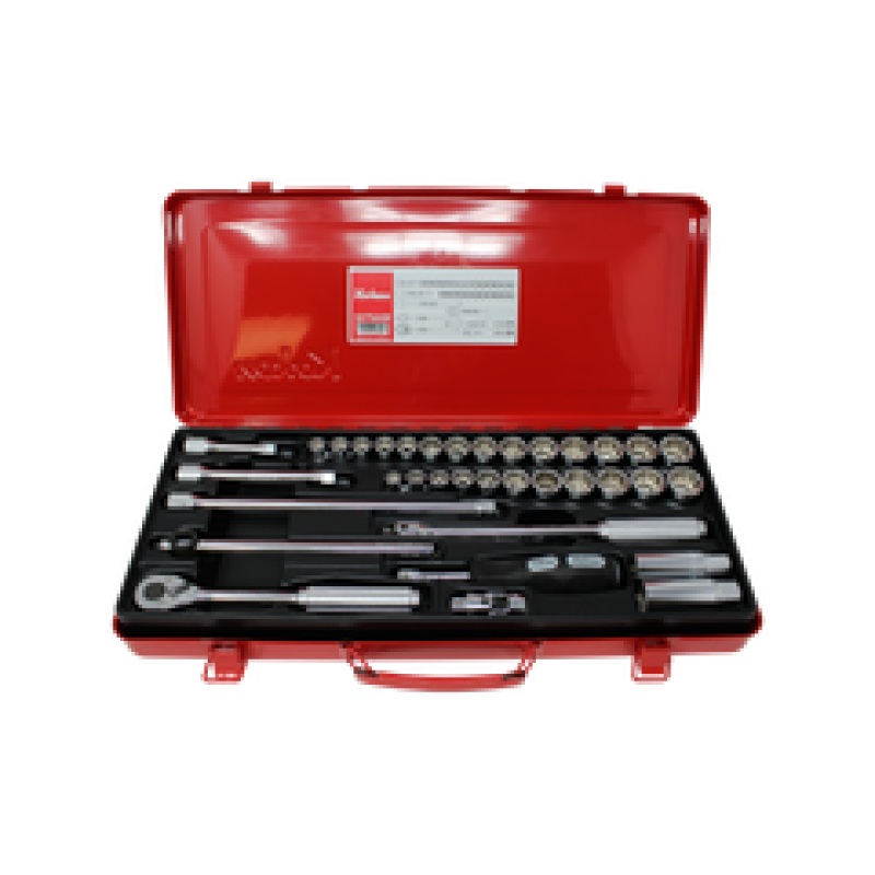 Ko-Ken 3279AM Socket set 12 Point 35 pieces 3/8 Sq. Drive