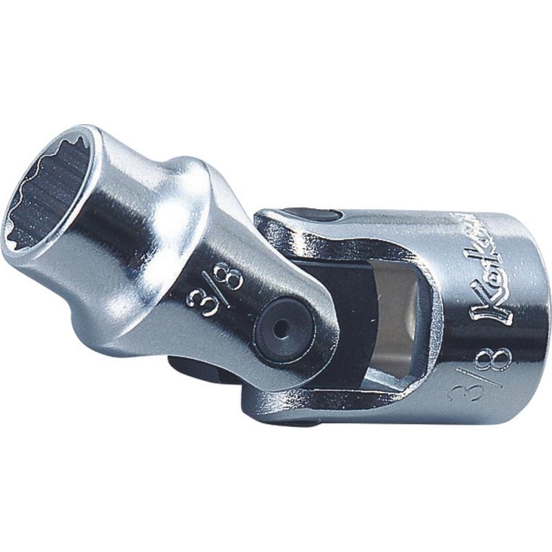 Ko-Ken 3445A-1/2 Universal Socket 1/2 12 Point 51mm 3/8 Sq. Drive