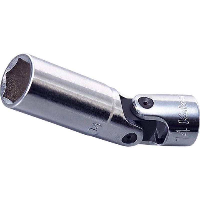 Ko-Ken 3340M.75-8 3/8 Sq. Dr. Universal Socket 8mm Length 75mm