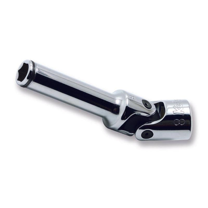 Ko-Ken 3341G.70-12 3/8 Sq. Dr. Universal Socket 12mm Nut Grip Length 70mm For Glow Plug