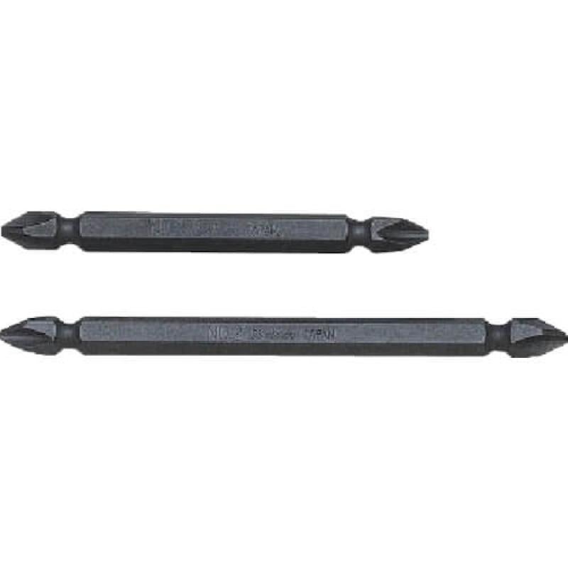 Ko-Ken 123PG.150-2(13) 1/4 Hex Dr. Double Ended Bit PH2 Length 150mm Magnetized