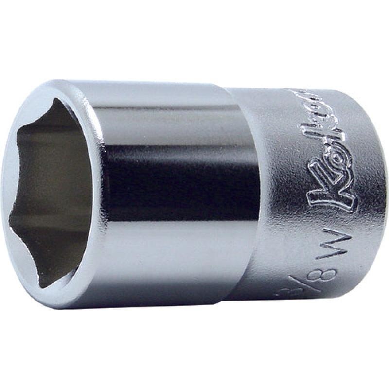 Ko-Ken 4400W-3/8 1/2 Sq. Dr. Socket Whitworth 3/8 6 point Length 37mm