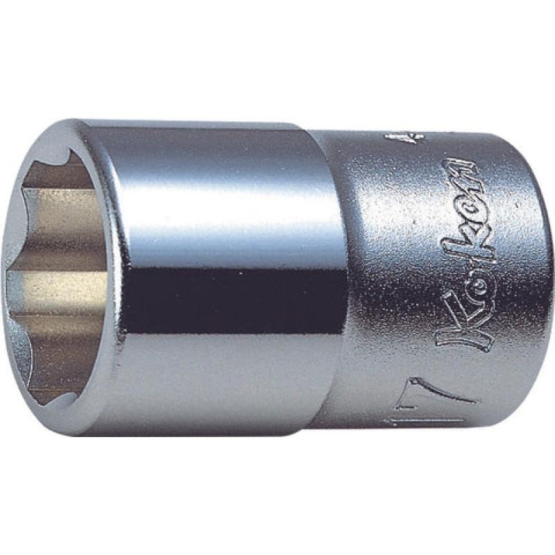 Ko-Ken 4410M-8 1/2 Sq. Dr. Socket 8mm Surface Length 36mm