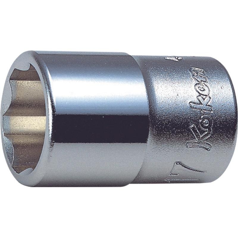 Ko-Ken 4410M-22 1/2 Sq. Dr. Socket 22mm Surface Length 40mm