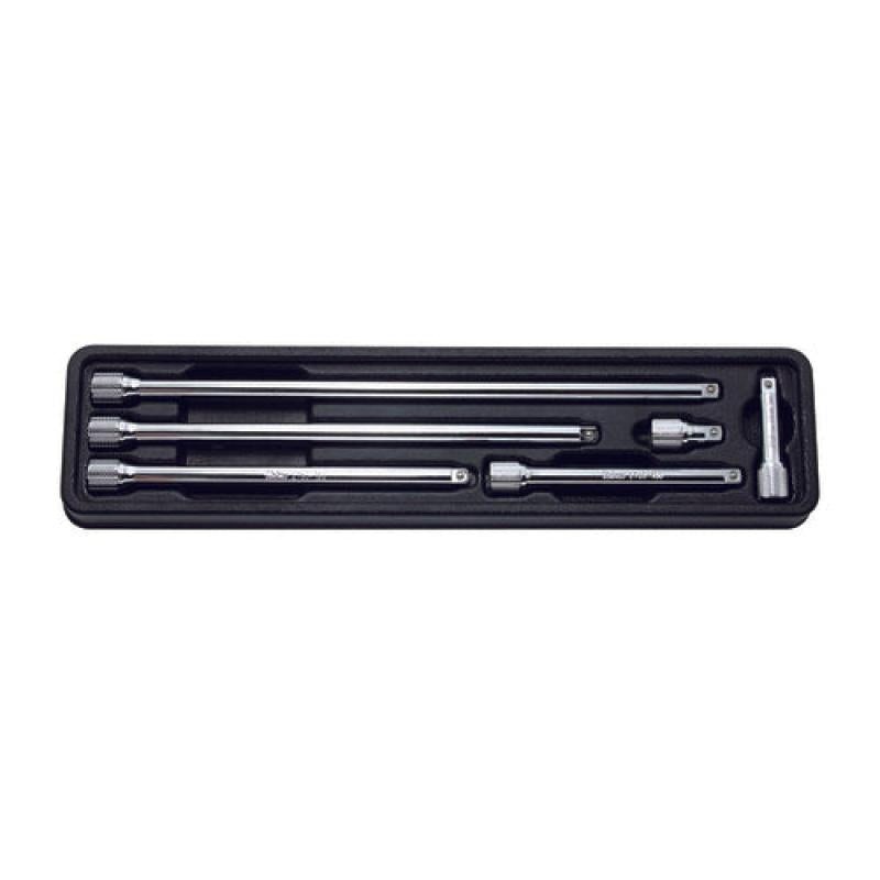 Ko-Ken PK2760/6 1/4 Sq. Dr. Extension Bar Set 28-250mm ABS Tray 6 pieces