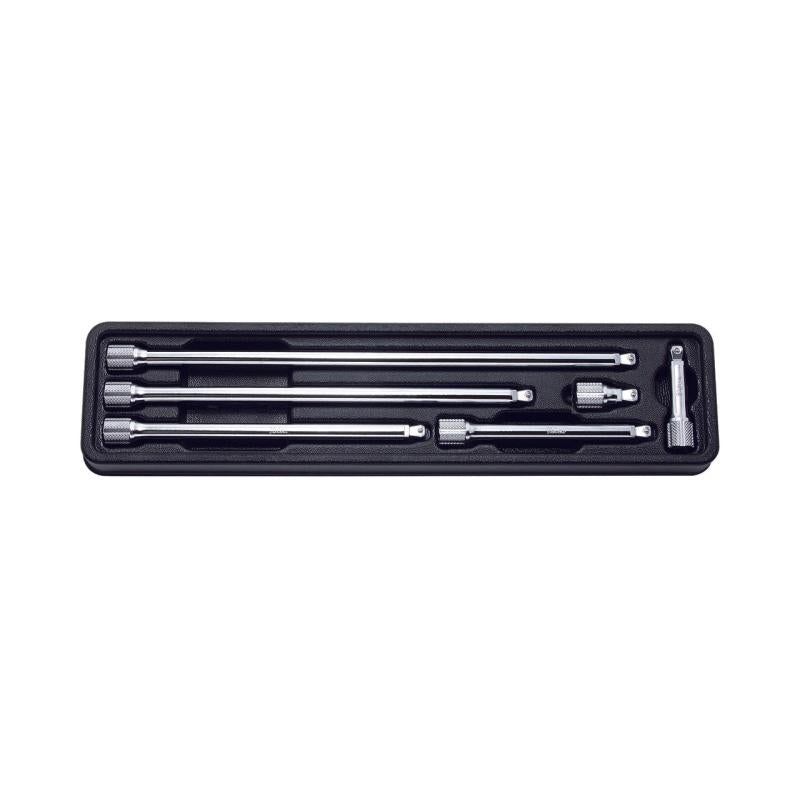 Ko-Ken PK2763/6 1/4 Sq. Dr. Wobble-Fix Extension Bar Set 28-250mm ABS Tray 6 pieces