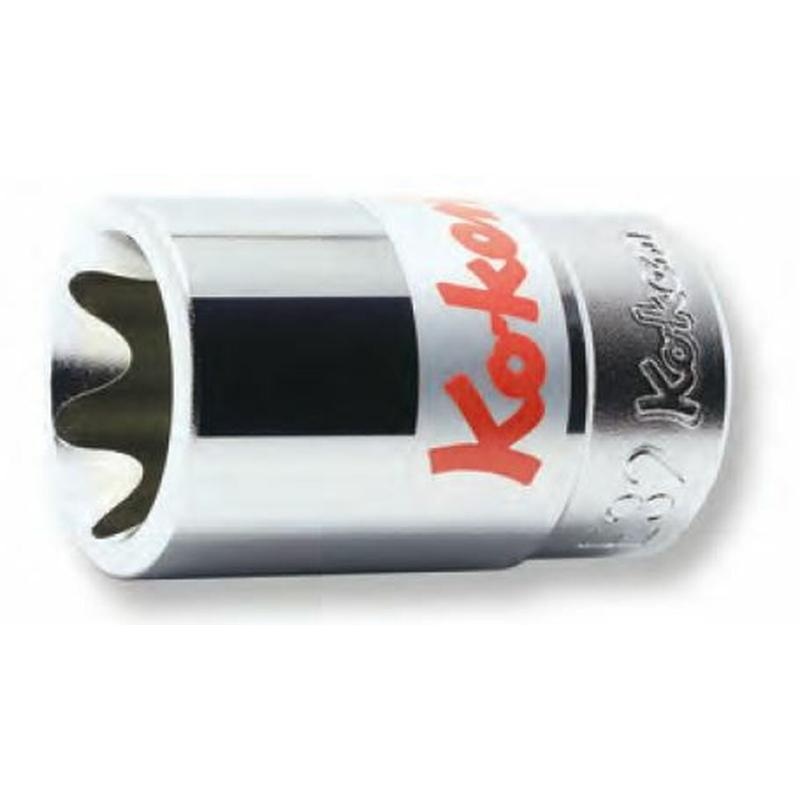 Ko-ken 6425-E20 TORX 3/4"Sq. Drive Socket E20 Length 50 mm