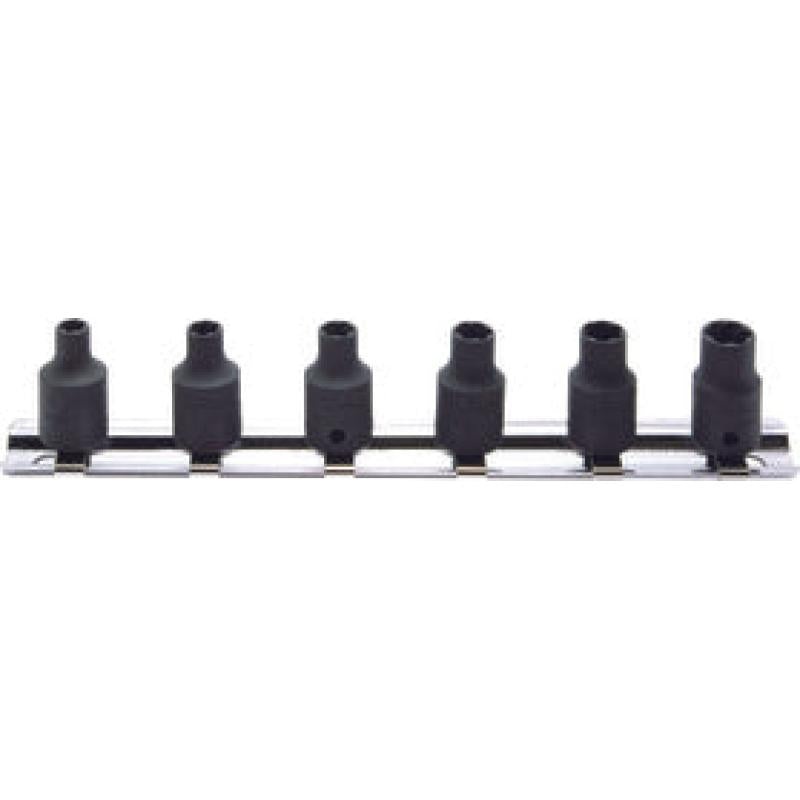 Ko-Ken RS2127/6 Nut Twister Set 4mm-7mm 6 Pieces 1/4 Sq. Drive