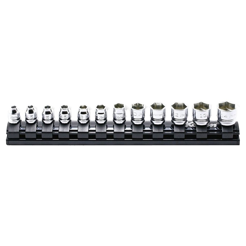 Ko-Ken RS2400MZ/12 1/4 In SQ. DR. SOCKET SET 4-14MM 6 POINT Z-SERIES 12 PIECES