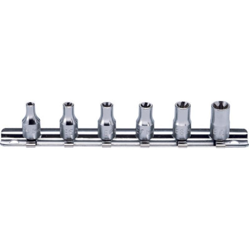 Ko-Ken RS2445A/9 1/4 Sq. Dr. Socket set 3/16-9/16 12 point 9 pieces