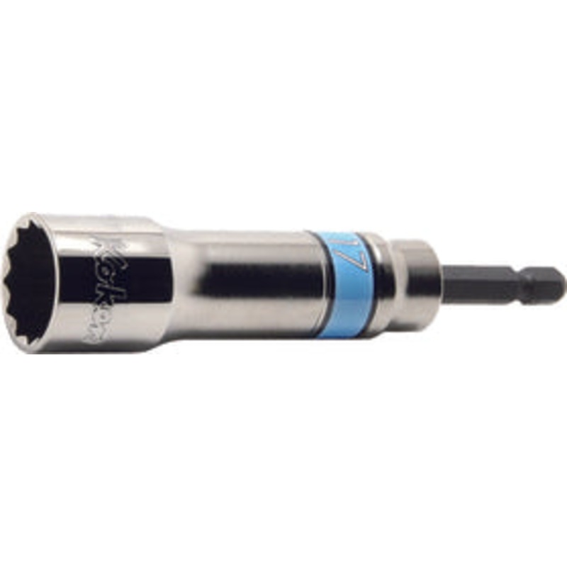 Ko-Ken BD014XE-14SF 1/4 Hex Dr. Long Socket 14mm Surface Length 90mm