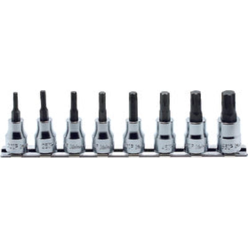 Ko-Ken RS3025/8-IP 3/8 Inch Sq. Dr. Bit Socket set TORX Plus 20IP-55IP 8 Pieces