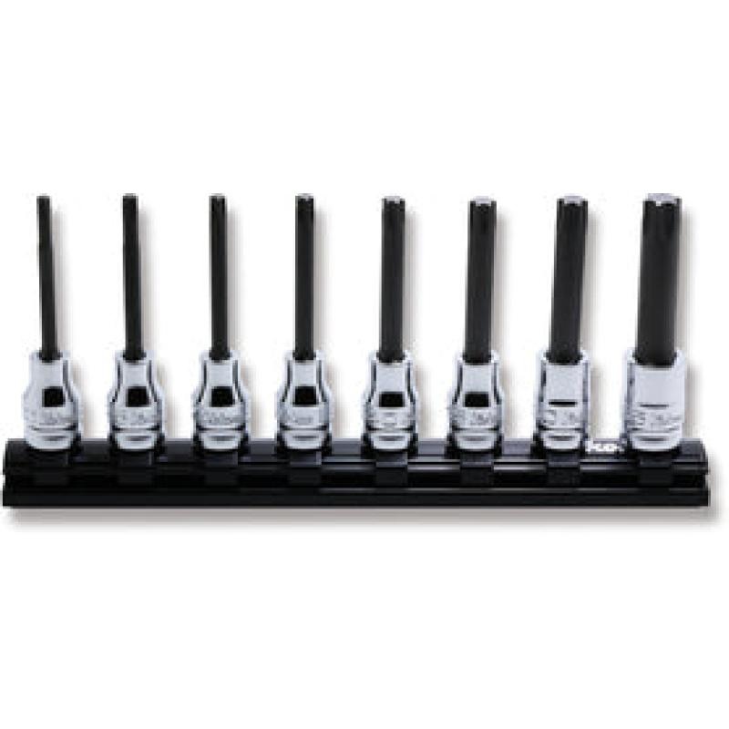 Ko-Ken RS3025Z/8-L75 Bit Socket set TORX T20-T55 200mm Z-series 8 Pieces 3/8 Sq. Drive