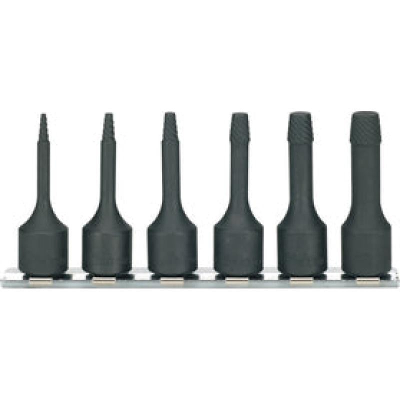 Ko-Ken RS3129/6-L60 3/8 Sq. Dr. Bolt Twister set 2mm-10mm Length 60mm 6 pieces